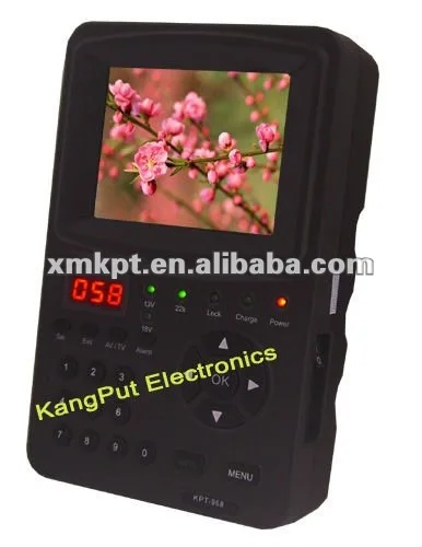 

Satellite Meter Digital Satellite Mpeg4 Signal Finder, Black