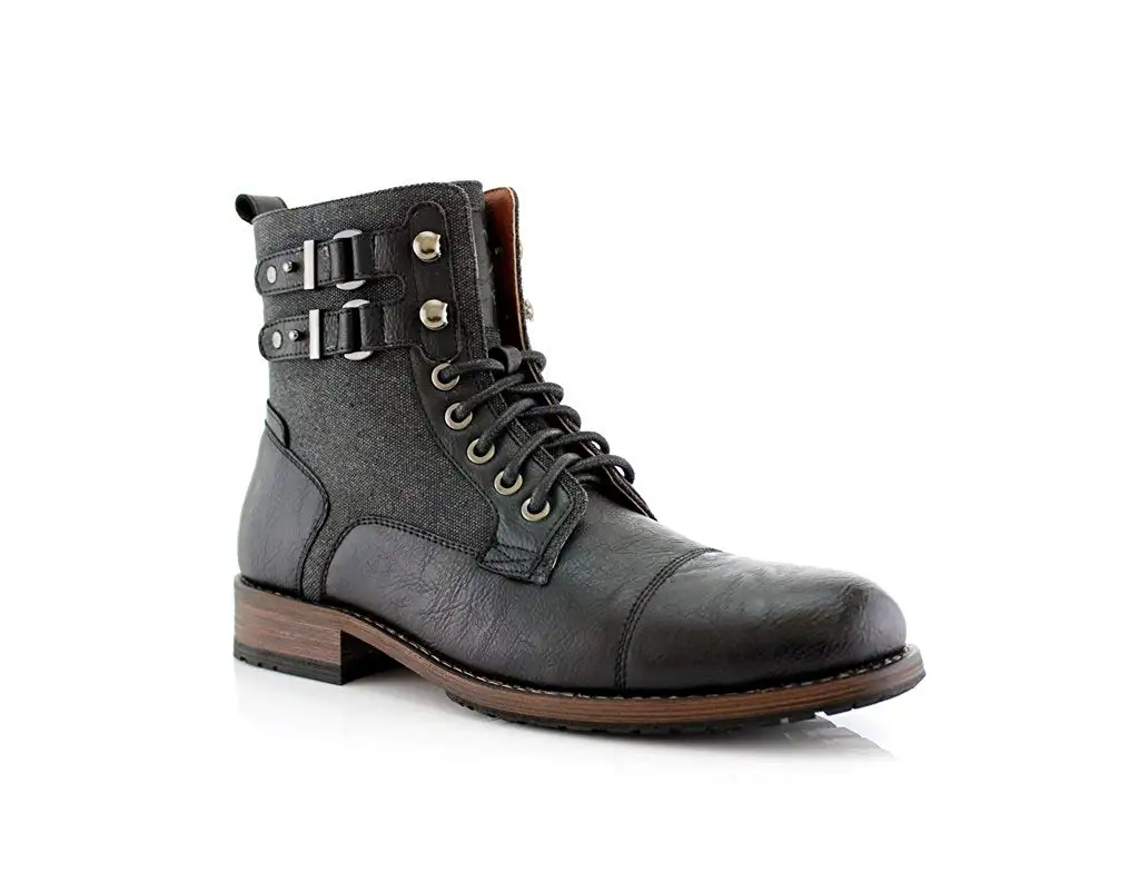 military style dress boots
