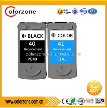 Refillable Excellent Quality Pg40 Cl41 Ink Cartridges For Canon Pixma Ip1880 - Buy Inkjet 