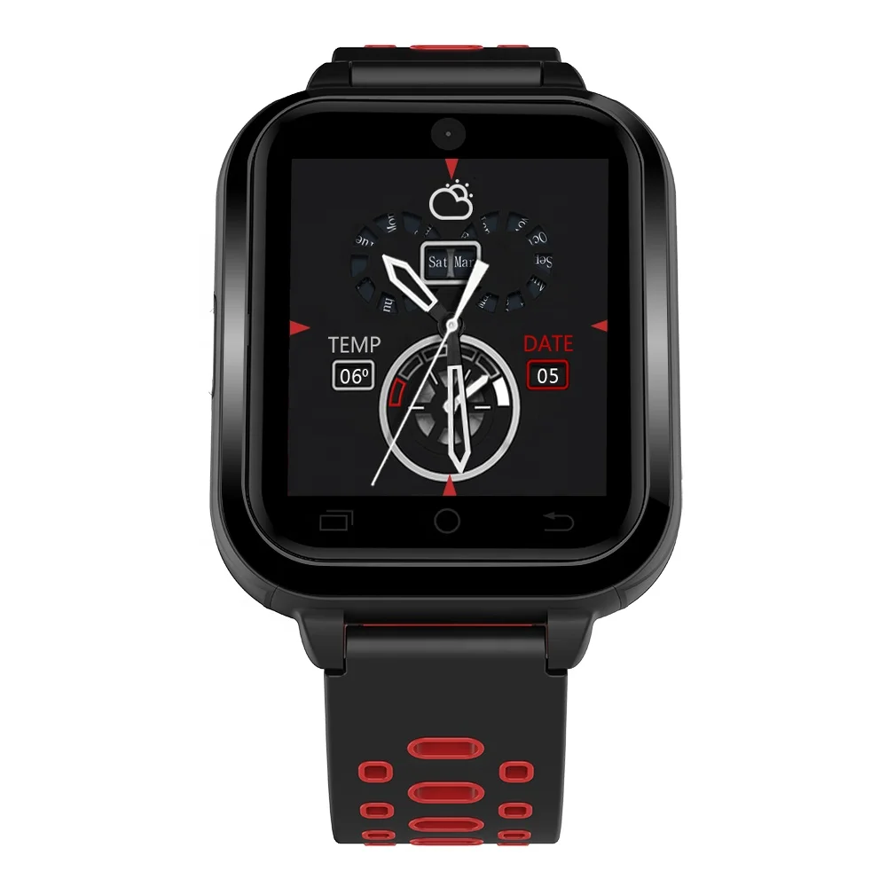 Android Wifi Camera SIM Card GPS Smartwatch 4G Smart Watch Phone wrist quartz Watch with Bluetooth sports athletic health data
