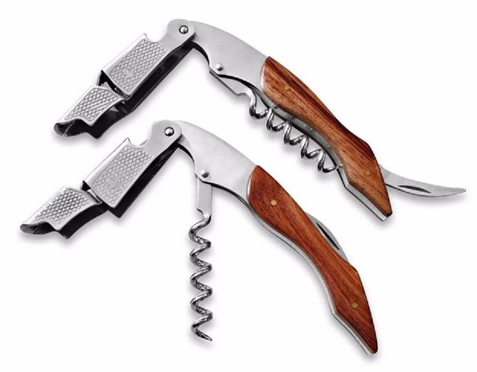 Small Order Accepted Stainless Steel Popular Easy Wine Opener Corkscrew