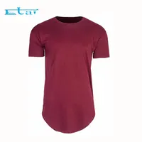 

Custom Short Sleeve Cotton Shirt round Bottom Hem Sport T Shirt For Men