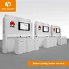 2018 hot sale shop counter table design to display mobile phone and mobile phone display shelf