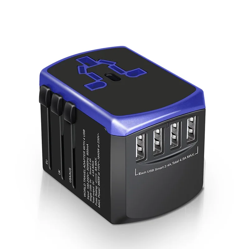 new product ideas 2018 Multi-function plug connectors travel adapter with OEM logo