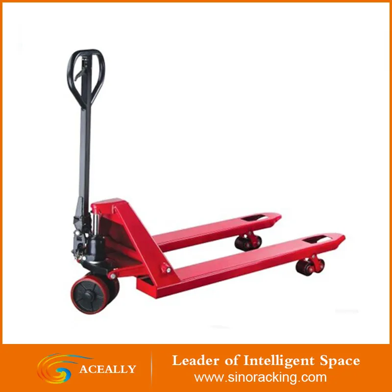 hand pallet truck with weight scale instrument