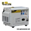 3kva 5kva 10kva 5kw 10kw 100% copper wire/single phase AC220V50HZ diesel generator/silent type diesel engine generator