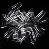 500 Clear Half Nail False Nail Art Acrylic Tips French