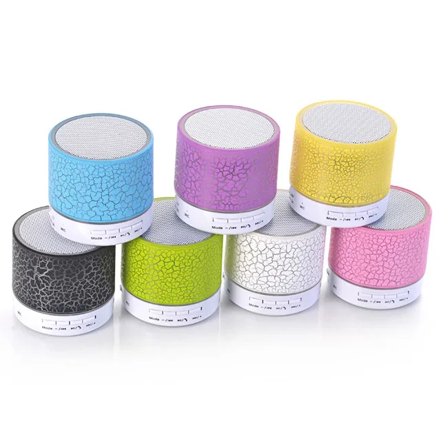 

Custom Wireless Mini Portable USB Lighting Night Lamp Colorful LED Bluetooth Speaker, Black;blue;white;pink;green;purple