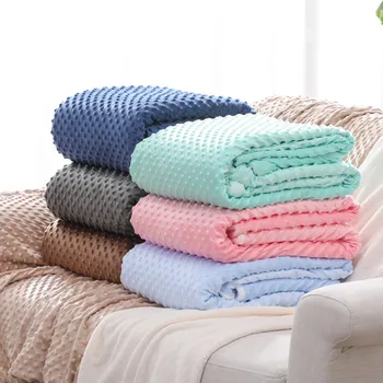 super soft sherpa baby blanket