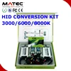High performance slimcanbus 4300k/6000k/8000k 35/55/75/100W HID kit bi xenon conversion kit h7 h11 h13 9005 9006 200w xenon lamp