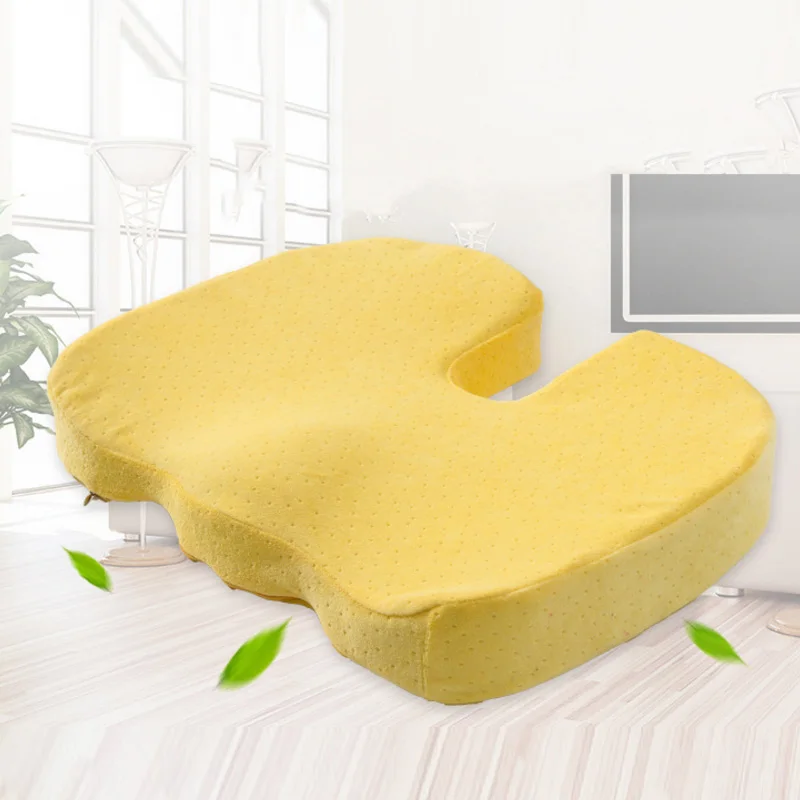 
Medical vinyl seat cushions back cushion memory foam Health slow rebound pressure relieving cotton cushion covers 