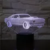 Acrylic Sports Car airplane plane 3D LED Night Light Dynamic Farm Tractor Car 3D Visual LED vehicle car truck van 3D Lamp