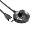 High speed USB 3.0 type male to Female Wireless WIFI adapter USB extension Cradle base stand docking cable cord about 80cm