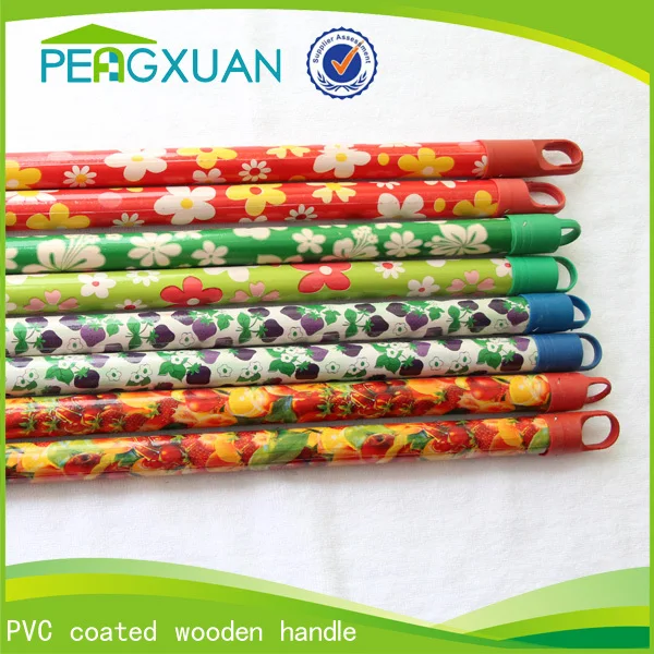 pvc wooden broomstick