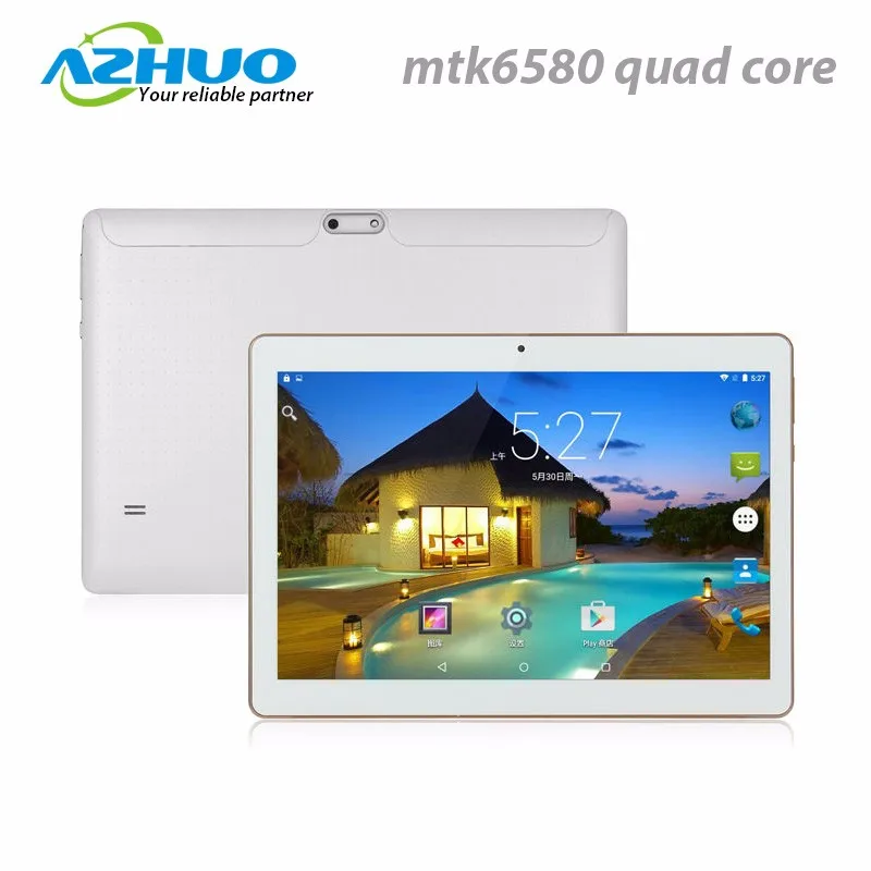 Bulk Wholesale Android Tablets MTK6580 Quad Core 10.1 Inch Dual