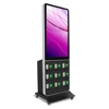 Ready Stock Quick Delivery HD Player Advertising And Mobile Phone Charging Station Quick Charge Kiosk