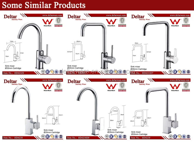 Australia Standard Kitchen Faucet Watermark Approved 2 Way Kitchen