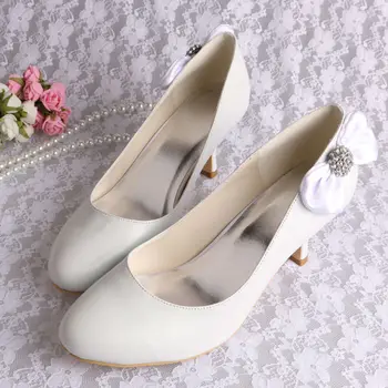 bridal leather shoes