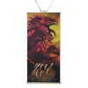 OEM Anime Wall Hanging Scroll Products With Aluminum Rods