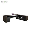 China factory cheap price furniture l shaped office desk modern office desk executive office table design