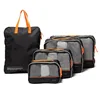 Customized Premium 5 pcs Travel Compression Packing Cubes Luggage Organiser for Suitcase