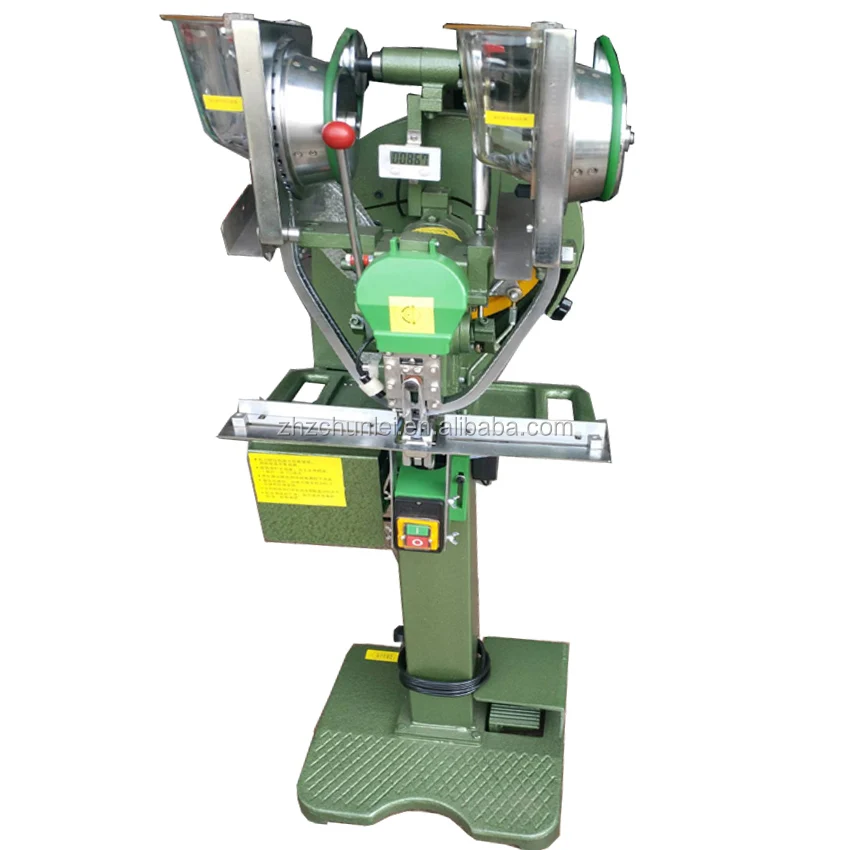 
fully automatic snap fastening machine 