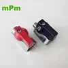 Good Price Polished Brass 90 Degree Male Female Thread Mini Ball Valve With Red Black Handles