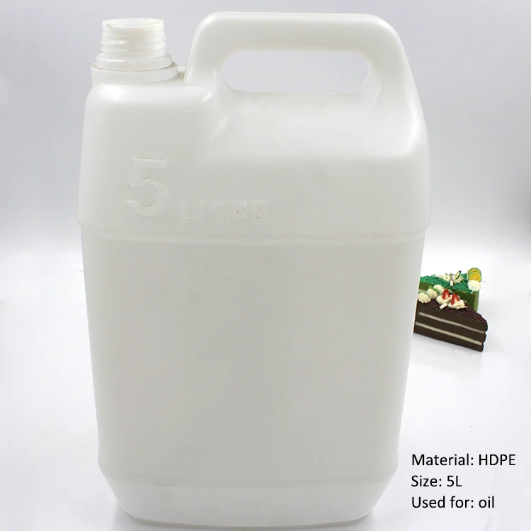 Food Grade Hdpe 5 Litre 5l Cooking Oil Plastic Container Bottle Buy