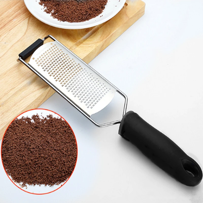 

Stainless steel potato cheese grater food grater, Silver function parts + customized handle