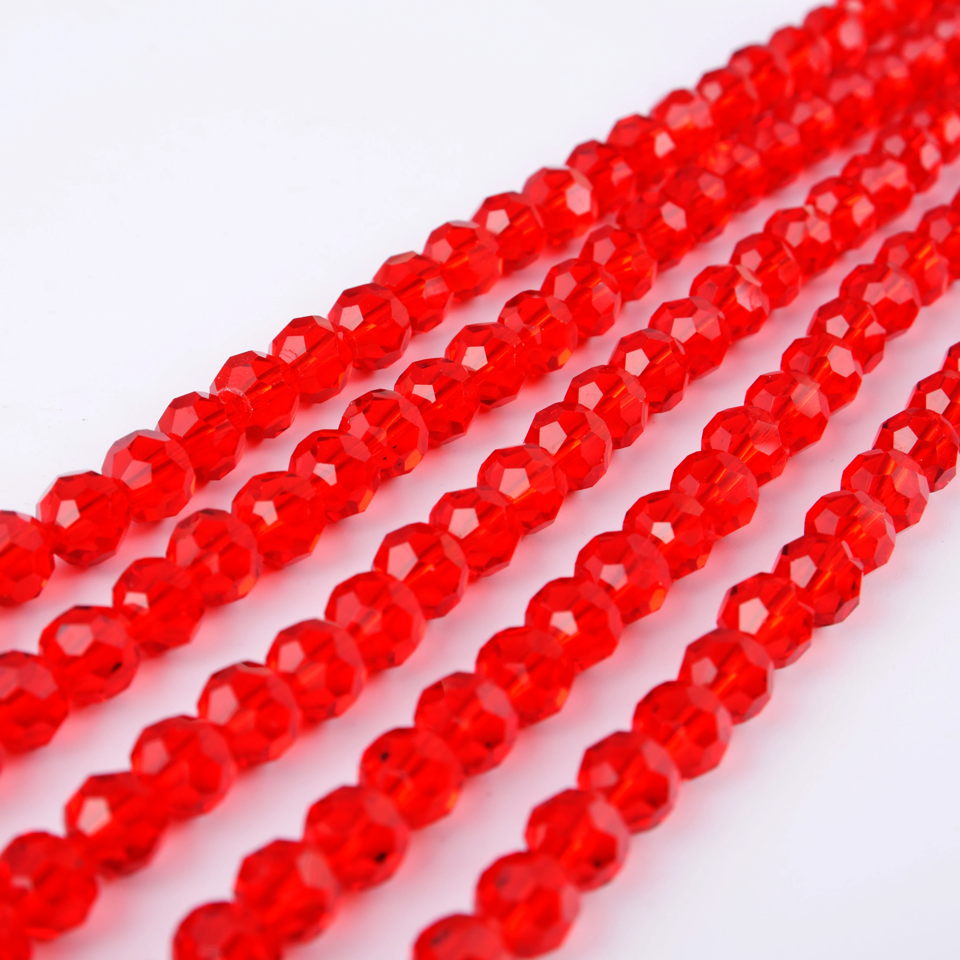 

2019 custom jewelry beads 4-12mm 32 faced ang high gard glass round beads