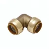 Lead Free Sharkbit quick elbow 1/2" 3/4" 1" for PEX Copper brass push fittings