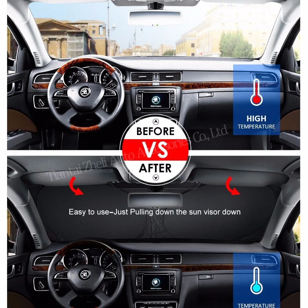 
nylon material baby advertising car sun shade front window 