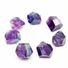 Wholesale Natural Colorful Fluorite Segment block Rough Stone Tumbled Stone For Decorate