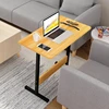 Adjustable Laptop Computer Table Standing Desk Movable Sofa Bedside Cart Tray