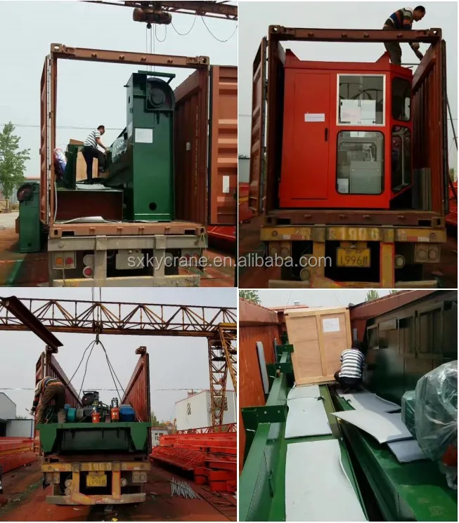 
workshop overhead crane Electric Double Girder Overhead Bridge Crane 30 ton, 35 ton, 50 ton 