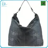 Luxury high quality genuine python leather hobo bag