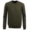 High Quality Plain Mens Crewneck Sweatshirt With Pockets