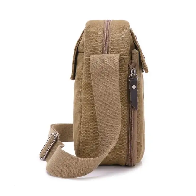 
CFP B246 RTS Canvas Shoulder Bag 6Pockets Canvas Messager Bag 