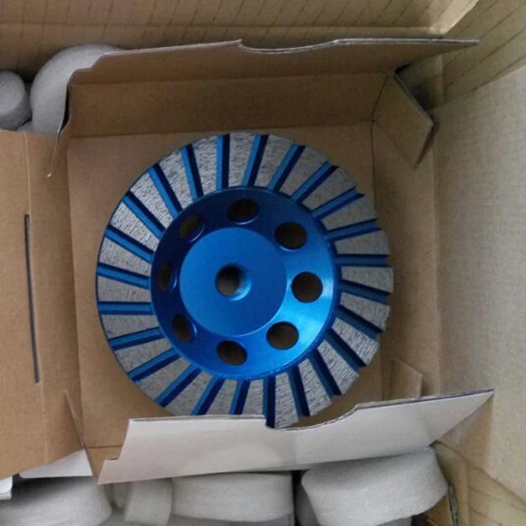 Steel Body Turbo Segment Tools Diamond Cup Grinding Wheel