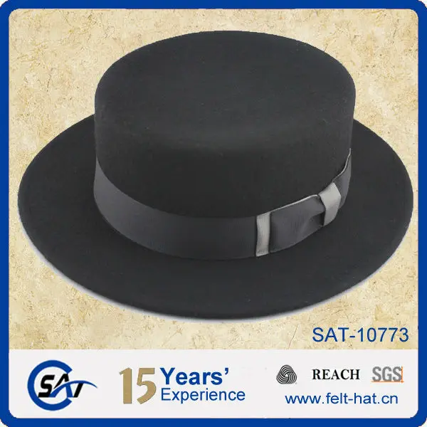 womens flat top hat