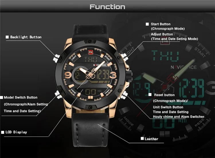 Naviforce hotsell 9097 m