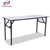 Manufacturer Direct Hotel Banquet Hall Folding Rectangle PVC Table