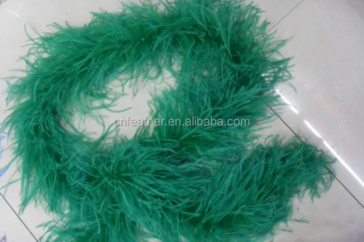 Hot Selling Girls Party Dresses Colorful Ostrich Feather Boa Feather