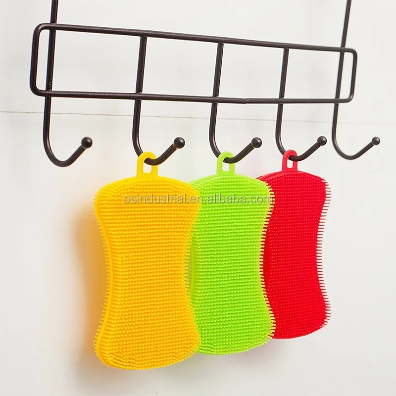 silicone dish sponge  (6)