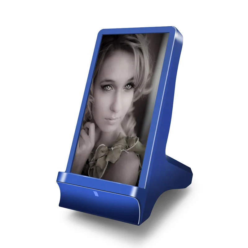 

QI Standard Phone Holder Photo Frame Wireless Charging Mount Phone Stand Wireless Charger with Photo Frame for iPhone X/8/8Plus, N/a