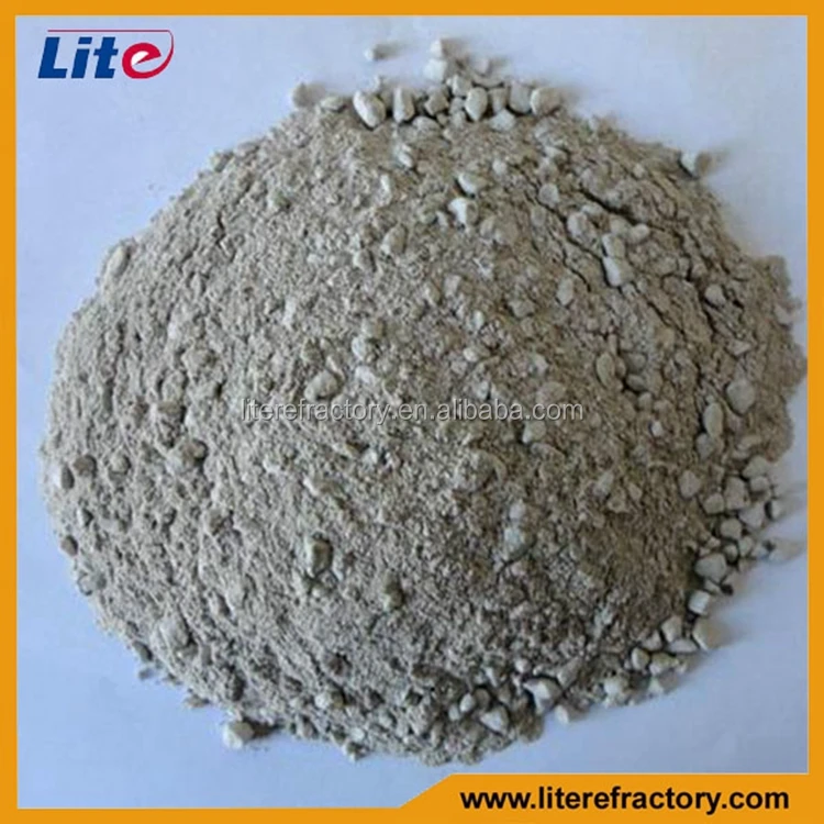 High temperature refractory alumina castable for hot blast furnace