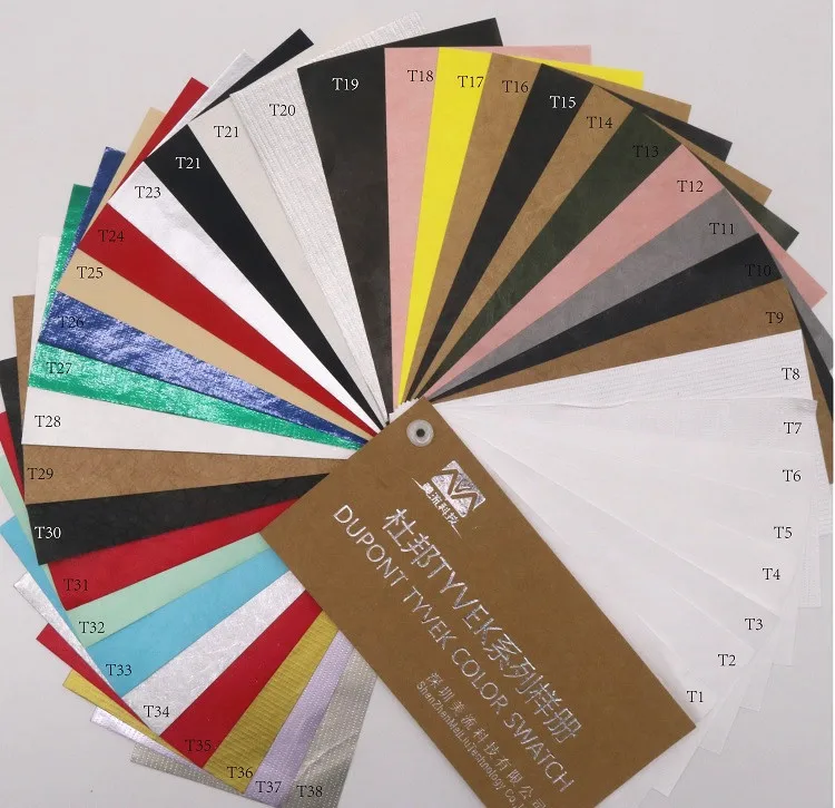 
Wholesale luxury waterproof printable Tyvek paper for making bag and DIY bag 