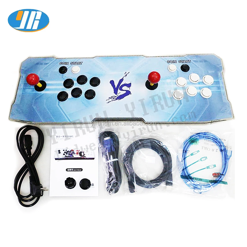

Home 2020 in 1 Arcade cabinet Game Console Heroes 5 HDMI Joystick Console box arcade USB To PC, As the picture