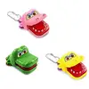 Hot Sell Keychain Creative Practical Jokes Mouth Tooth Alligator Hand Children's Toys Keychain AD2201