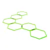 Folding Hexagon Training sets Agility ladder with clips